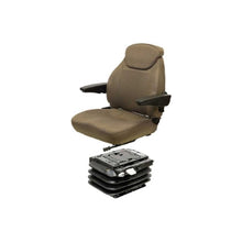 Uni Pro John Deere 5E Series 440/MSG95 Air Suspension Seat Kit | With Cab | Brown Fabric