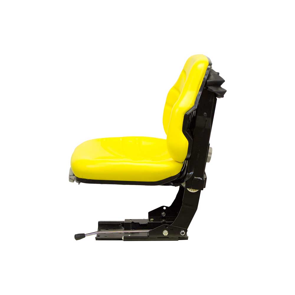Uni Pro John Deere 5E Series 117 Utility Suspension Seat Kit | Open Station | Yellow Vinyl