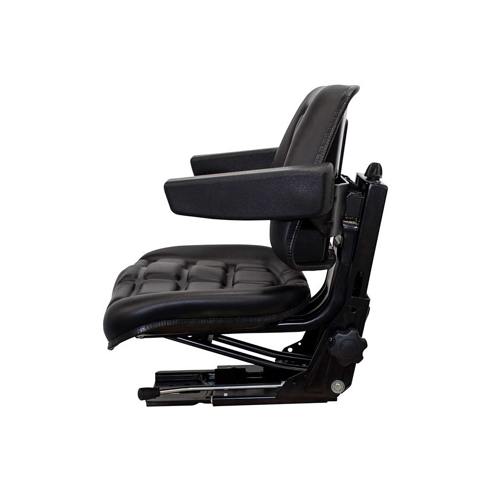 Uni Pro 256 Utility Mechanical Suspension Seat | Black Vinyl