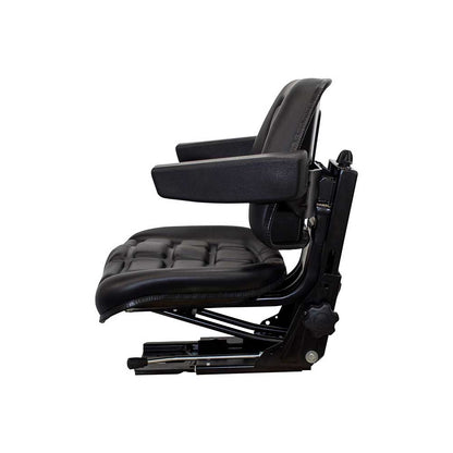 Uni Pro 256 Utility Mechanical Suspension Seat | Black Vinyl