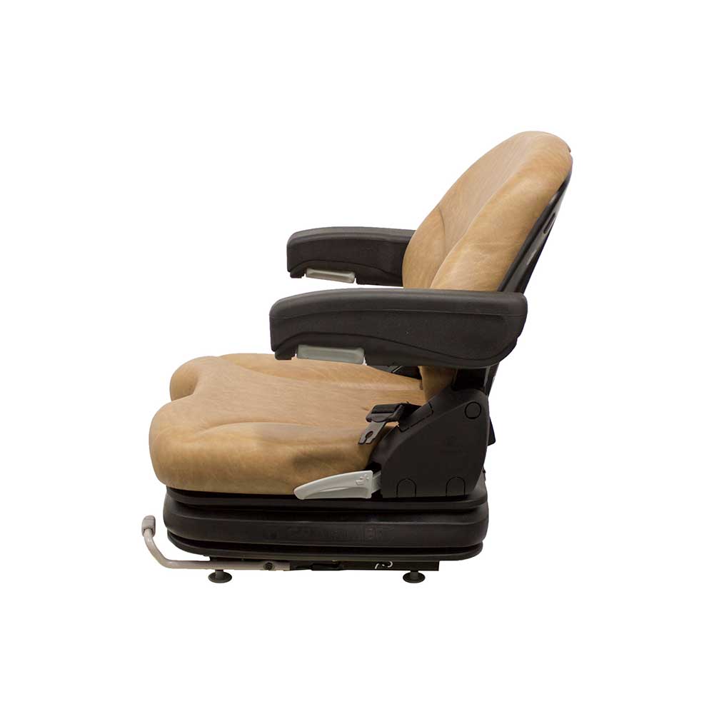 Grammer | MSG75/531 | Seat & Air Suspension | OPS | 12-Volt | Brown Vinyl | 8189