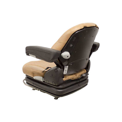 Grammer | MSG75/531 | Seat & Air Suspension | OPS | 12-Volt | Brown Vinyl | 8189