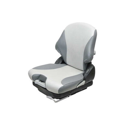 Uni Pro 136 Mechanical Suspension Seat | Two-Tone Gray Vinyl