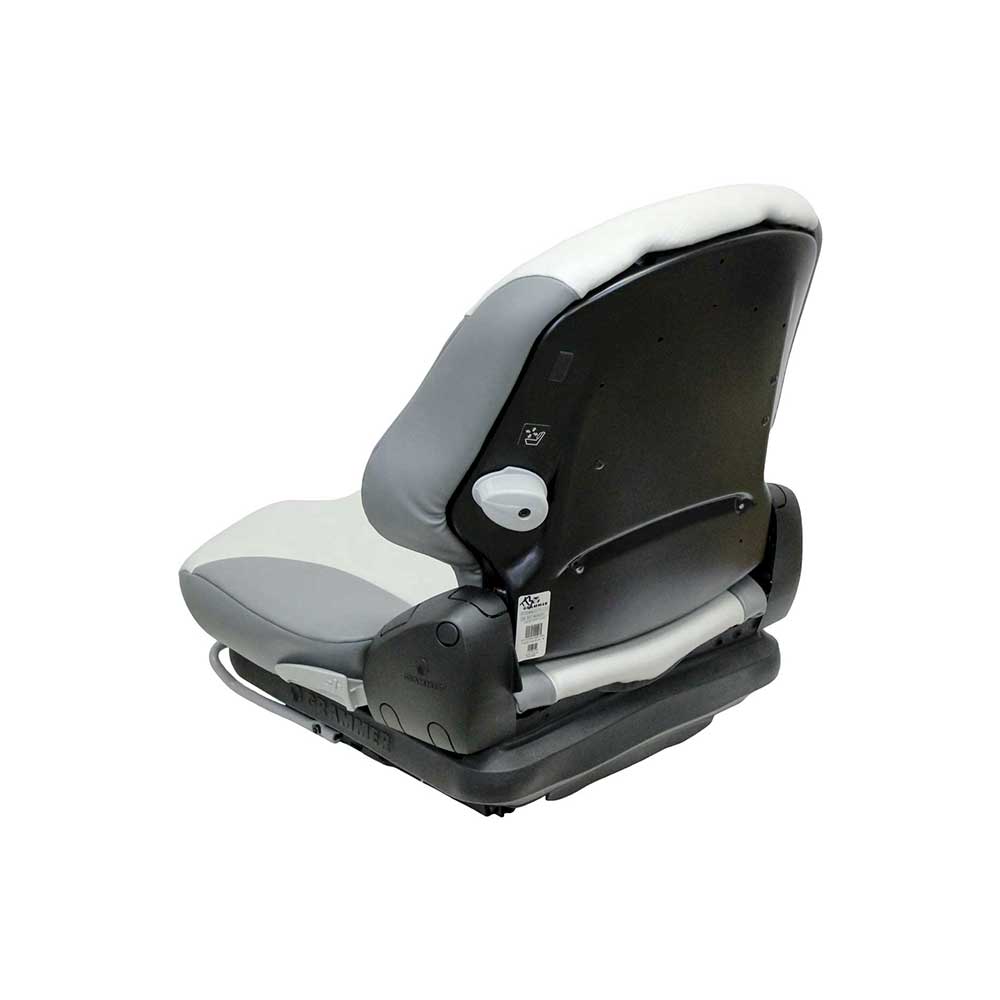 Uni Pro 136 Mechanical Suspension Seat | Two-Tone Gray Vinyl