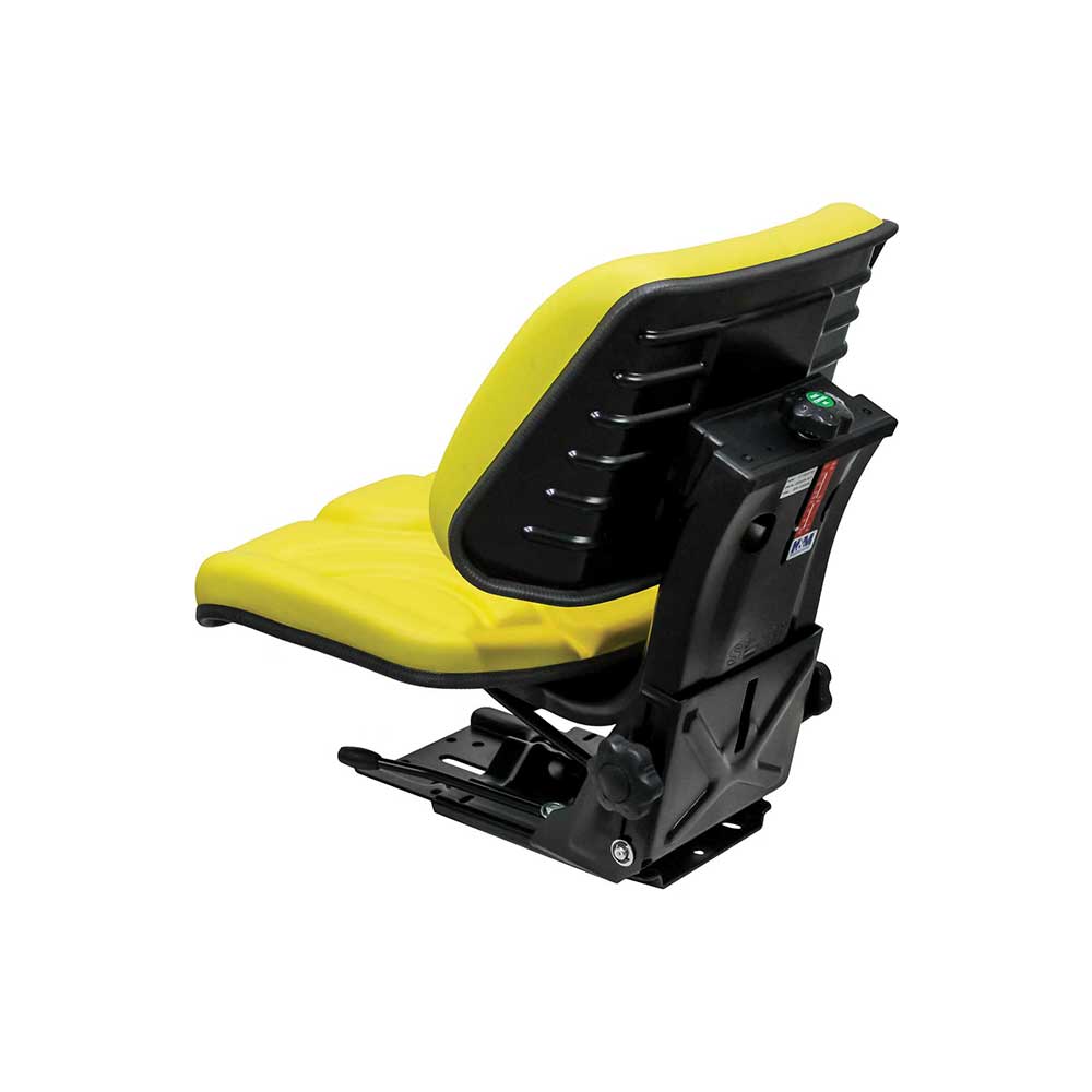 Uni Pro 356 Utility Mechanical Suspension Seat | Yellow Vinyl
