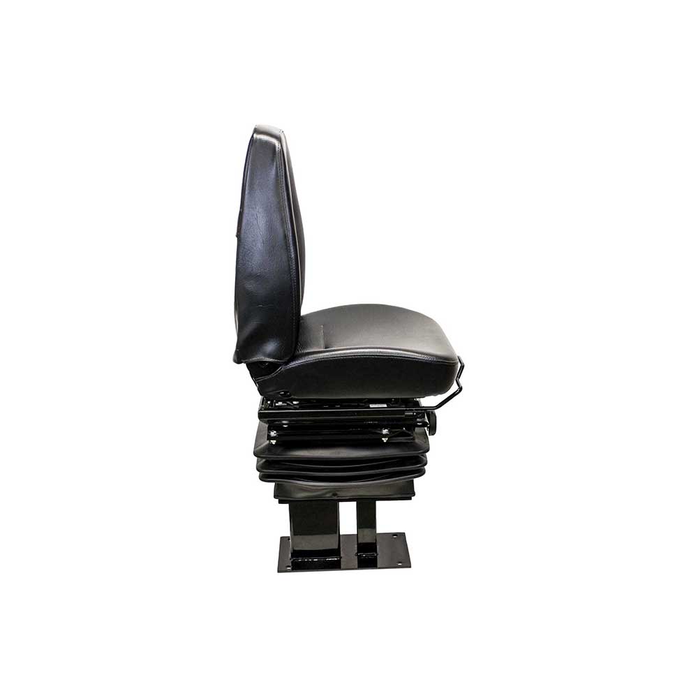 KAB | 111 | Seat & Mechanical Suspension Kit | Caterpillar 416-450 Backhoe | Black Vinyl | 6871