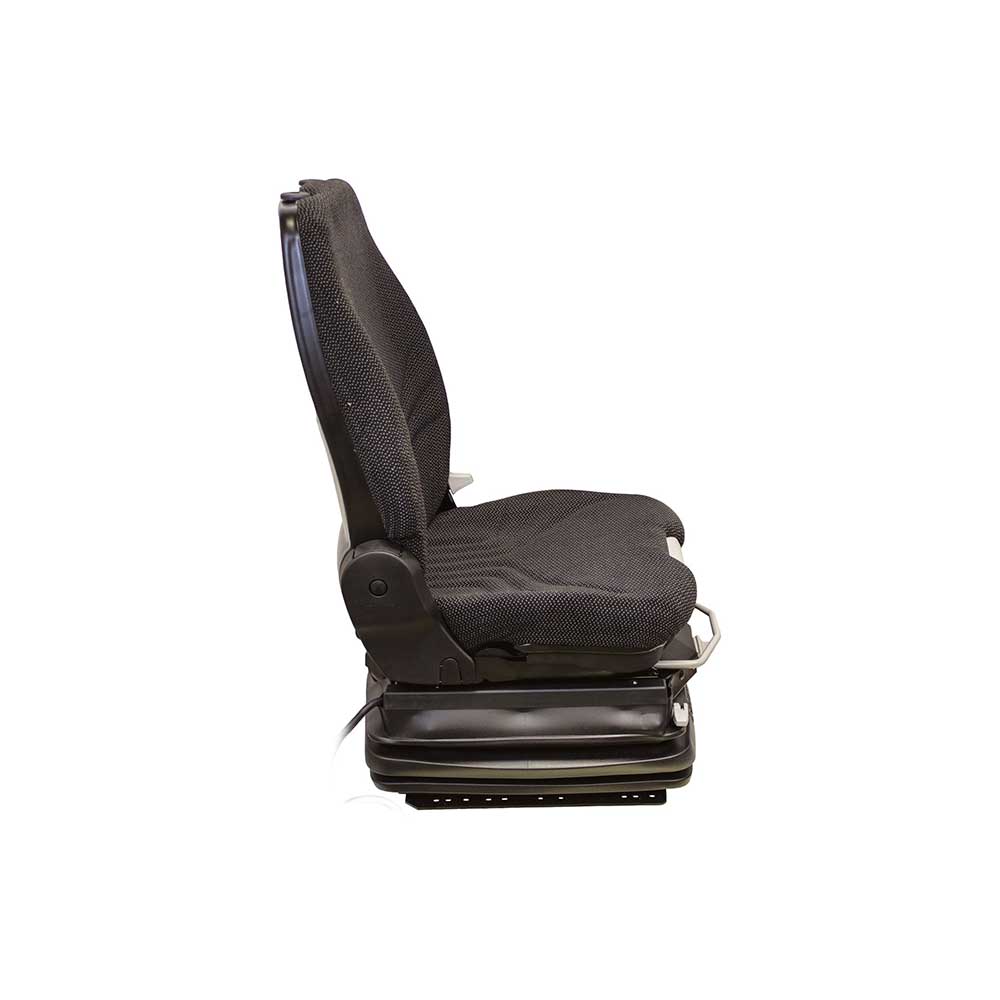 Uni Pro Case F Series Wheel Loader 1251 Air Suspension Seat Kit | Black/Gray Fabric