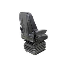 Uni Pro Case F Series Wheel Loader 1200 Air Suspension Seat Kit | Charcoal Gray Fabric