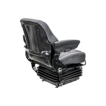 Uni Pro 425 Mechanical Suspension Seat | With Armrests | Charcoal Gray Fabric