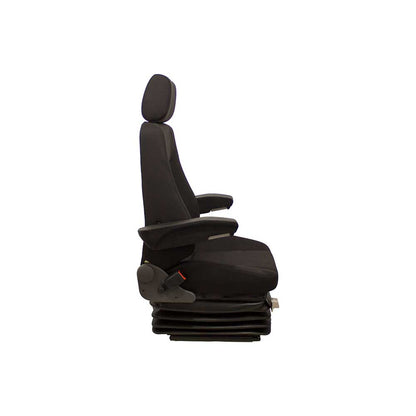 Pilot | 1098 | Seat & Air Suspension | 24 Volt | Armrests | Black Fabric | 8035