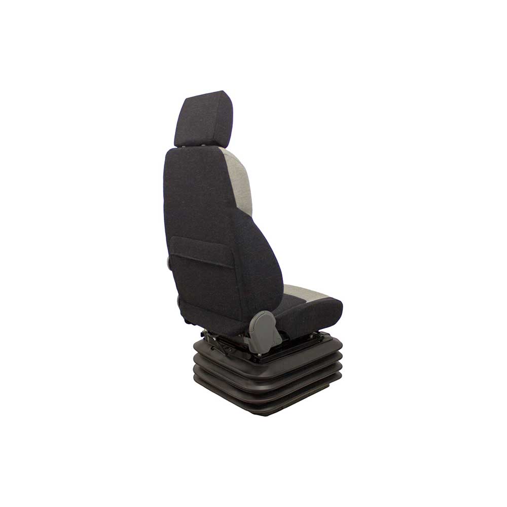 KAB | 65K4 | Seat & Air Suspension Kit | 24 Volt | Black/Gray Fabric | 8064