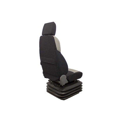KAB | 65K4 | Seat & Air Suspension Kit | 24 Volt | Black/Gray Fabric | 8064