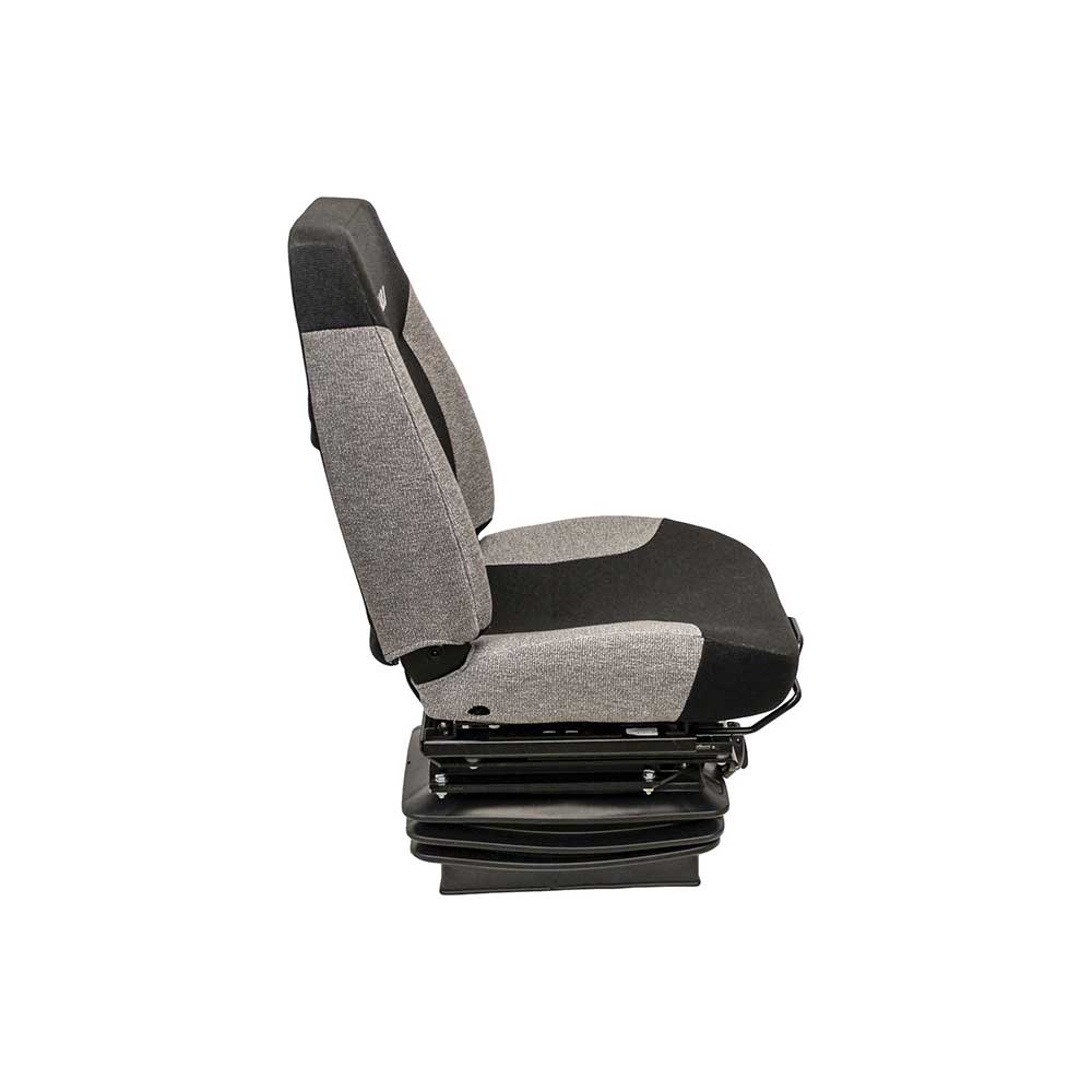 KAB | 111 | Seat & Mechanical Suspension | Swivel | Black/Gray Fabric | 8502