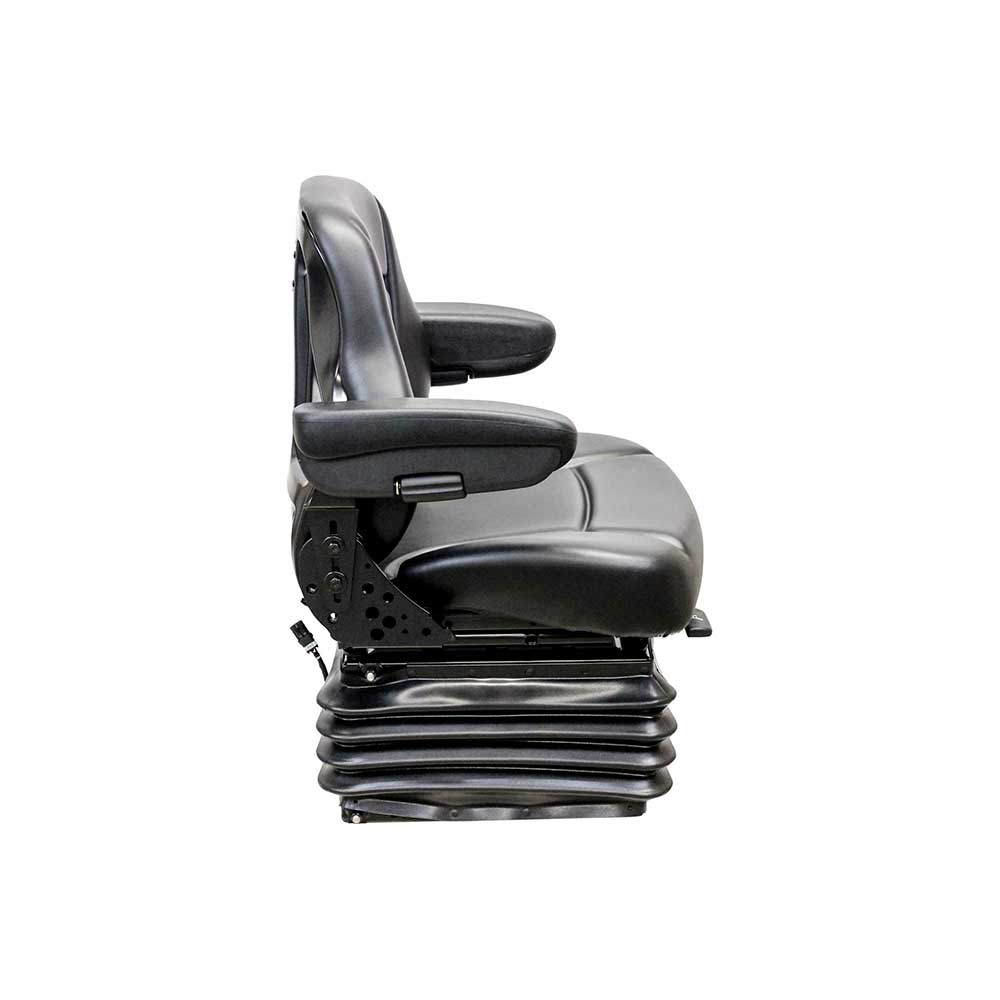 Sears | 5552 | 5552 Seat & Air Suspension | 24 Volt | Armrests | Black Vinyl | 8542