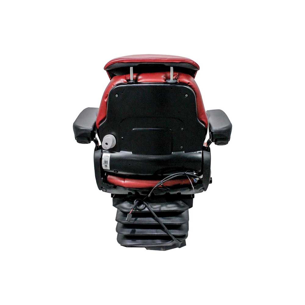 Grammer | MSG95/741 | Seat & Air Suspension | Swivel | 12-Volt | Red Vinyl | 8861