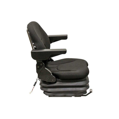 Pilot | Low Profile Seat and Air Suspension | OPS | Armrests | Black Fabric | 8564