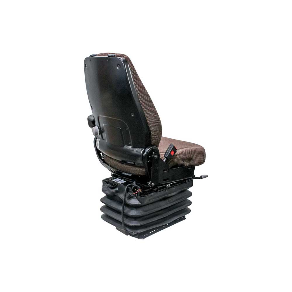 Uni Pro John Deere Combine Air Suspension Seat | AH227974-AXE48239 | Brown Fabric