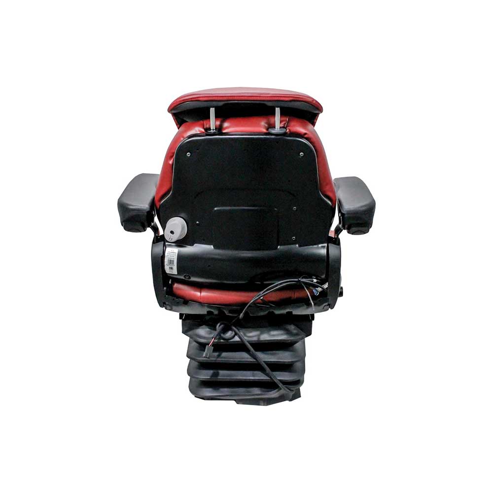 Grammer | MSG95GL/741 | Seat & DDS Air Suspension | Swivel | 12-Volt | Red Vinyl | 8863