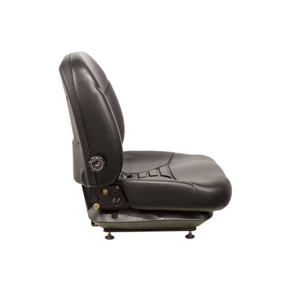 Milsco | V5300 | Seat & Mechanical Suspension | OPS | Slide Rails | Black Vinyl | 7924