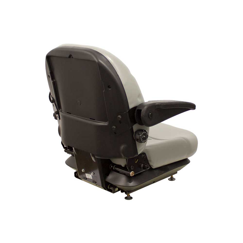 Milsco | V5300 | Seat & Mechanical Suspension | OPS | Armrests | Gray Vinyl | 7936