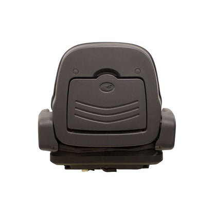 Uni Pro Universal Forklift Mechanical Suspension Seat | Black Vinyl