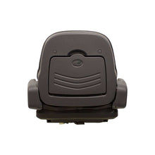 Uni Pro Universal Forklift Mechanical Suspension Seat | Black Vinyl