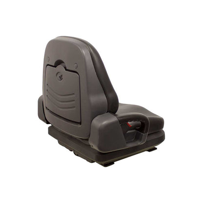 Uni Pro Universal Forklift Mechanical Suspension Seat | Black Vinyl