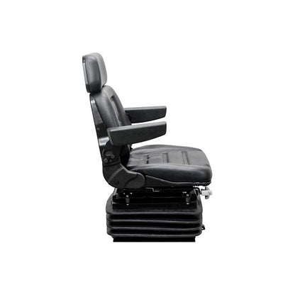 Pilot | Seat & Mechanical Suspension Kit | Case 90-94 | Black Vinyl | 6526