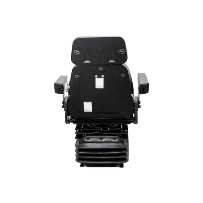 Pilot | Seat & Mechanical Suspension Kit | Case IH 5100 Maxxum | Black Vinyl | 6543