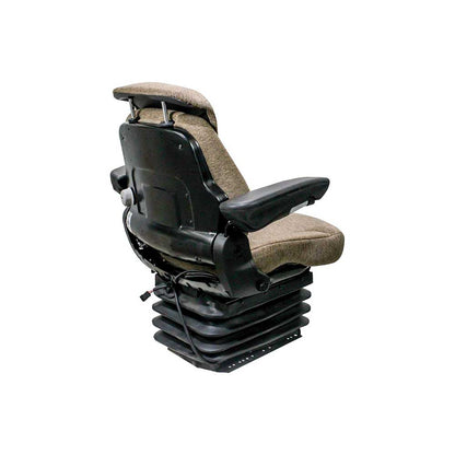 Uni Pro John Deere 7020-7030 with IVT / 8000-9030 1061 Air Suspension Seat Kit | Brown Fabric