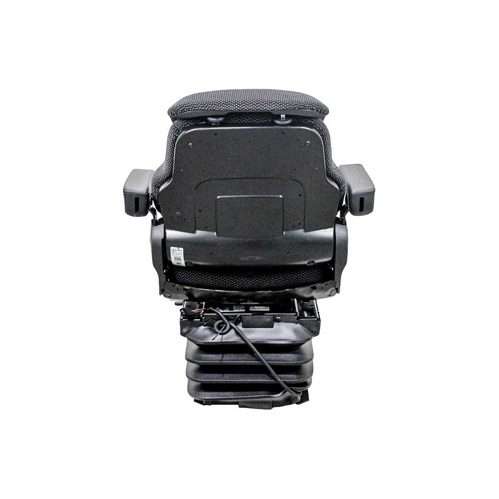 Uni Pro Case 90-94 Series 1057 Air Suspension Seat Kit | Black/Gray Fabric