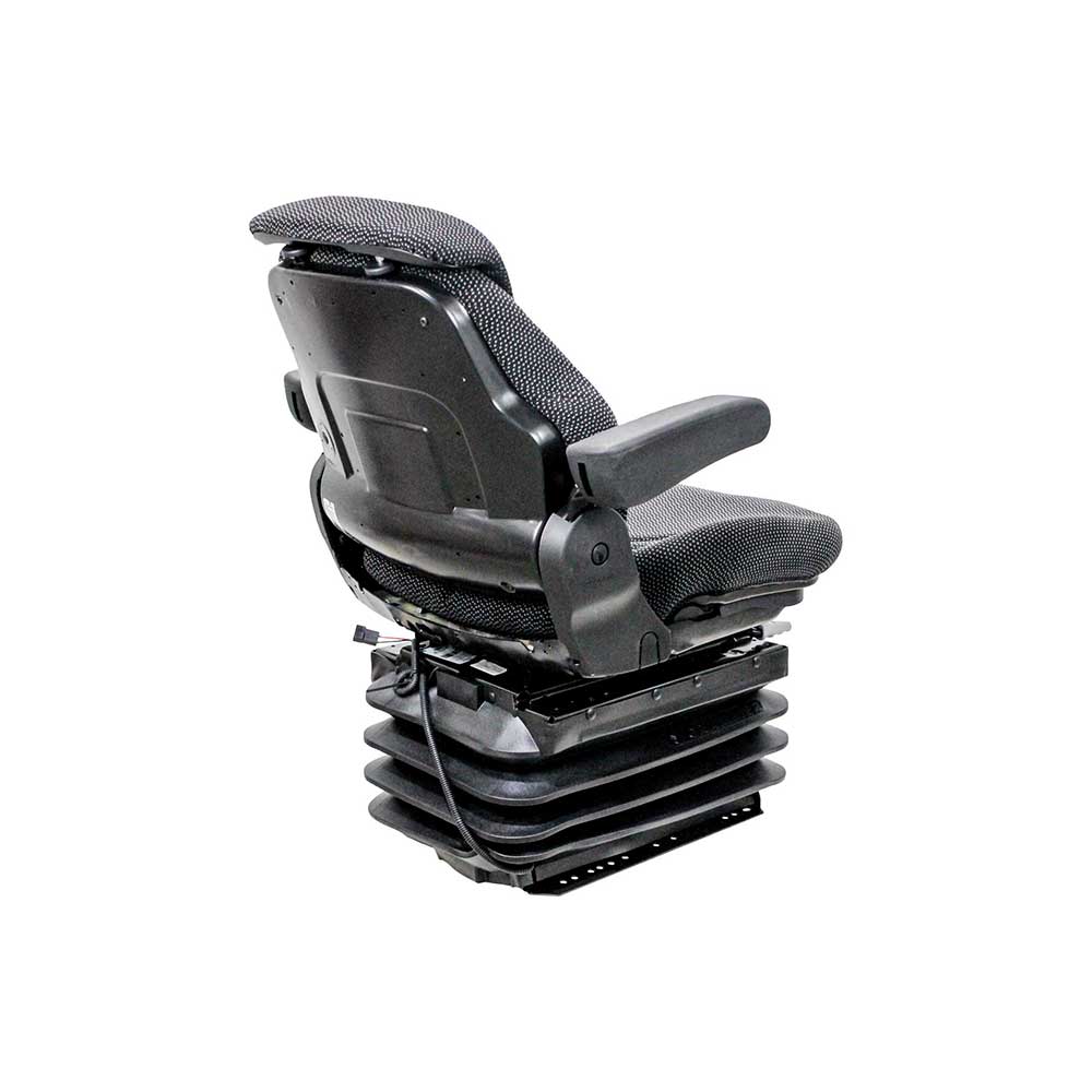 Uni Pro Case 870-1370 Agri-King Series 1057 Air Suspension Seat Kit | Black/Gray Fabric