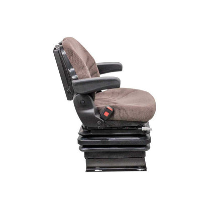Grammer | MSG85/731 | Seat & Mechanical Suspension Kit | John Deere 5M-7030 | Brown Fabric | 8585