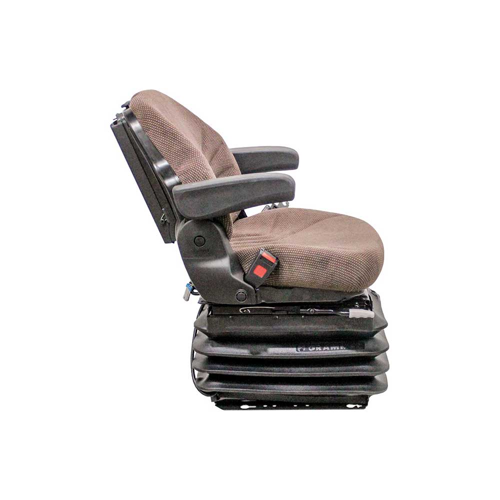 Uni Pro John Deere 5M-7030 Series Seat & Air Suspension Seat | SJ20768 | Brown Fabric
