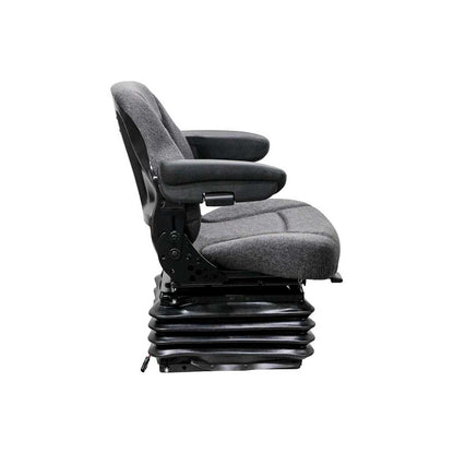 Sears | 5552 | Seat & Air Suspension | 12 Volt | Armrests | Gray Fabric | 8691