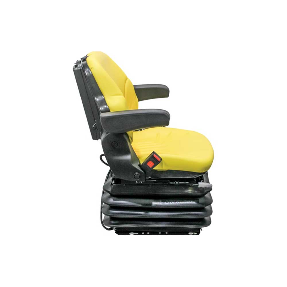 Uni Pro 1055 Air Suspension Seat | 12-Volt | Yellow Vinyl