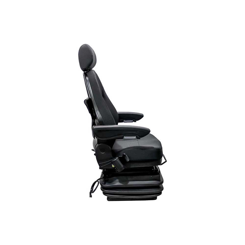 Uni Pro 603 Air Suspension Seat | 12-Volt | Black Fabric