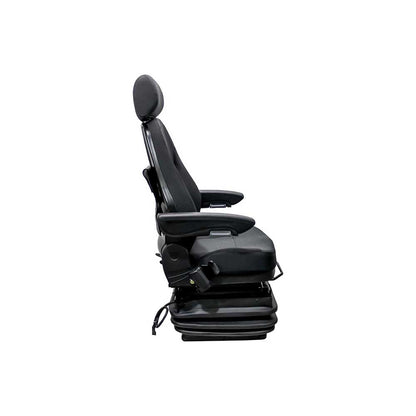 Uni Pro 603 Air Suspension Seat | 12-Volt | Black Fabric