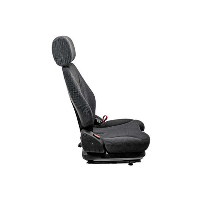 Uni Pro 139 Mechanical Suspension Seat | Black/Gray Fabric