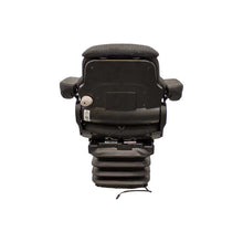 Uni Pro International Harvester 86-88 Series 1055 Air Suspension Seat Kit | Black/Gray Fabric