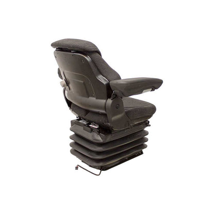 Uni Pro International Harvester 86-88 Series 1055 Air Suspension Seat Kit | Black/Gray Fabric