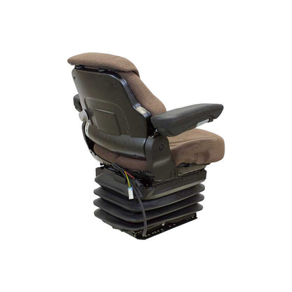 Uni Pro John Deere 7000-7010 Series 1310 Air Suspension Seat Kit/Integrated Swivel | Brown Fabric