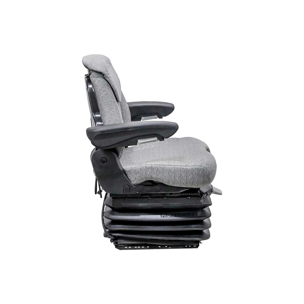 Grammer | MSG95/741 | Seat & Air Suspension Kit | Case IH 5100-5200 Maxxum | Gray Fabric | 6902