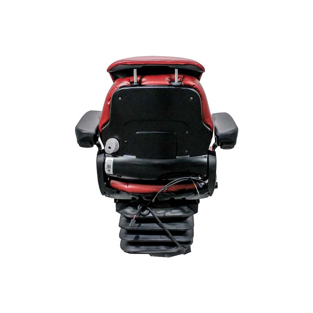 Grammer | MSG95/741 | Seat & Air Suspension Kit | Case IH 71-89 Magnum/9200-9300 | Red Vinyl | 6905