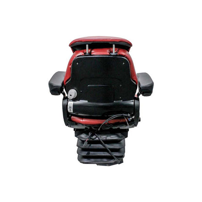 Grammer | MSG95/741 | Seat & Air Suspension Kit | Case IH 71-89 Magnum/9200-9300 | Red Vinyl | 6905