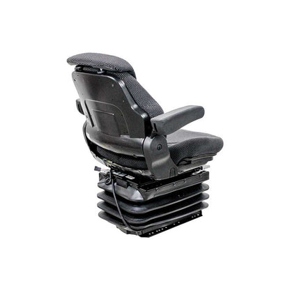 Uni Pro Case IH 5100-5200 Series Maxxum 1057 Air Suspension Seat Kit | Black/Gray Fabric
