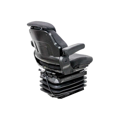 Uni Pro International Harvester 86-88 Series 1057 Air Suspension Seat Kit | Black/Gray Fabric