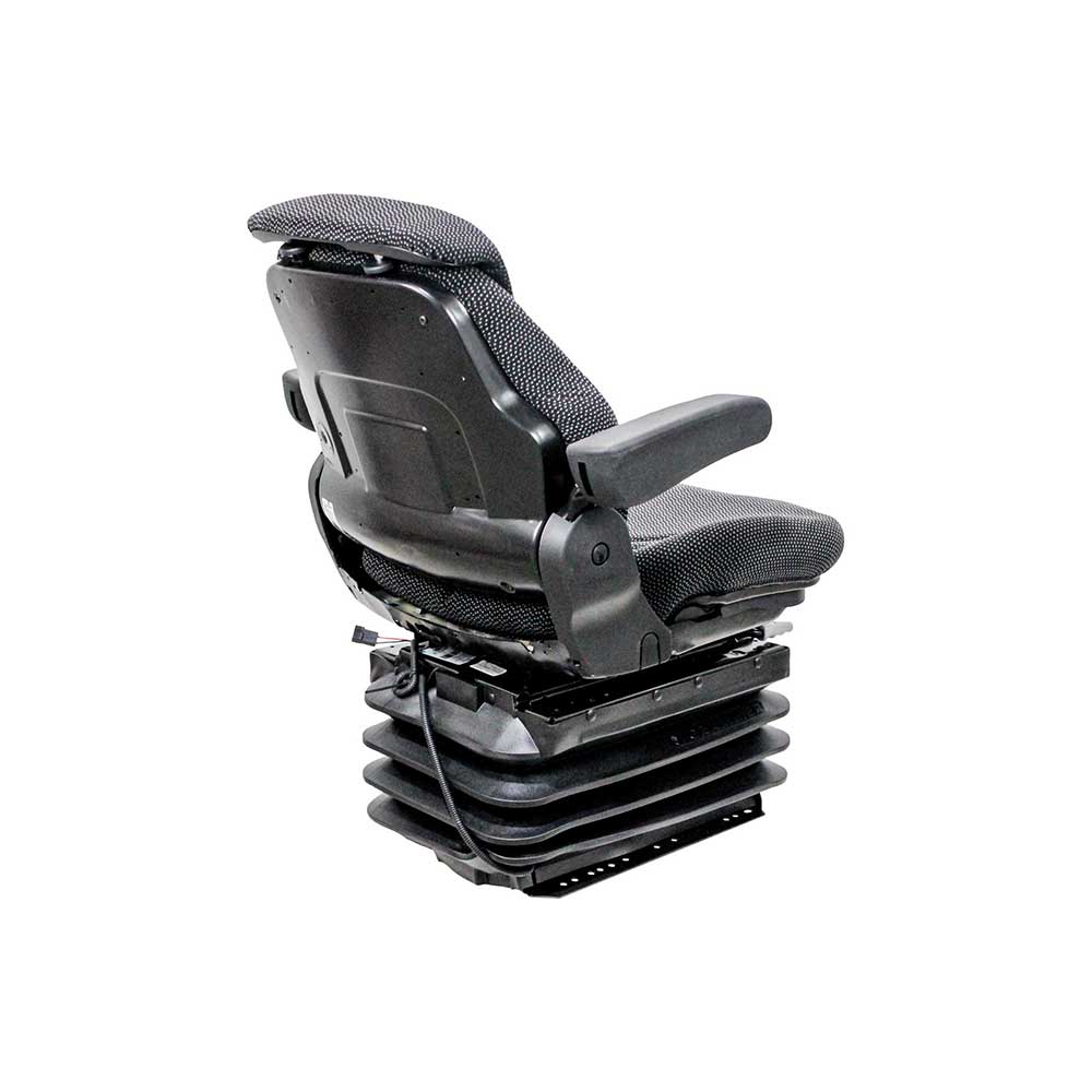 Uni Pro New Holland-Ford 7410-TW Series 1057 Air Suspension Seat Kit | Black/Gray Fabric
