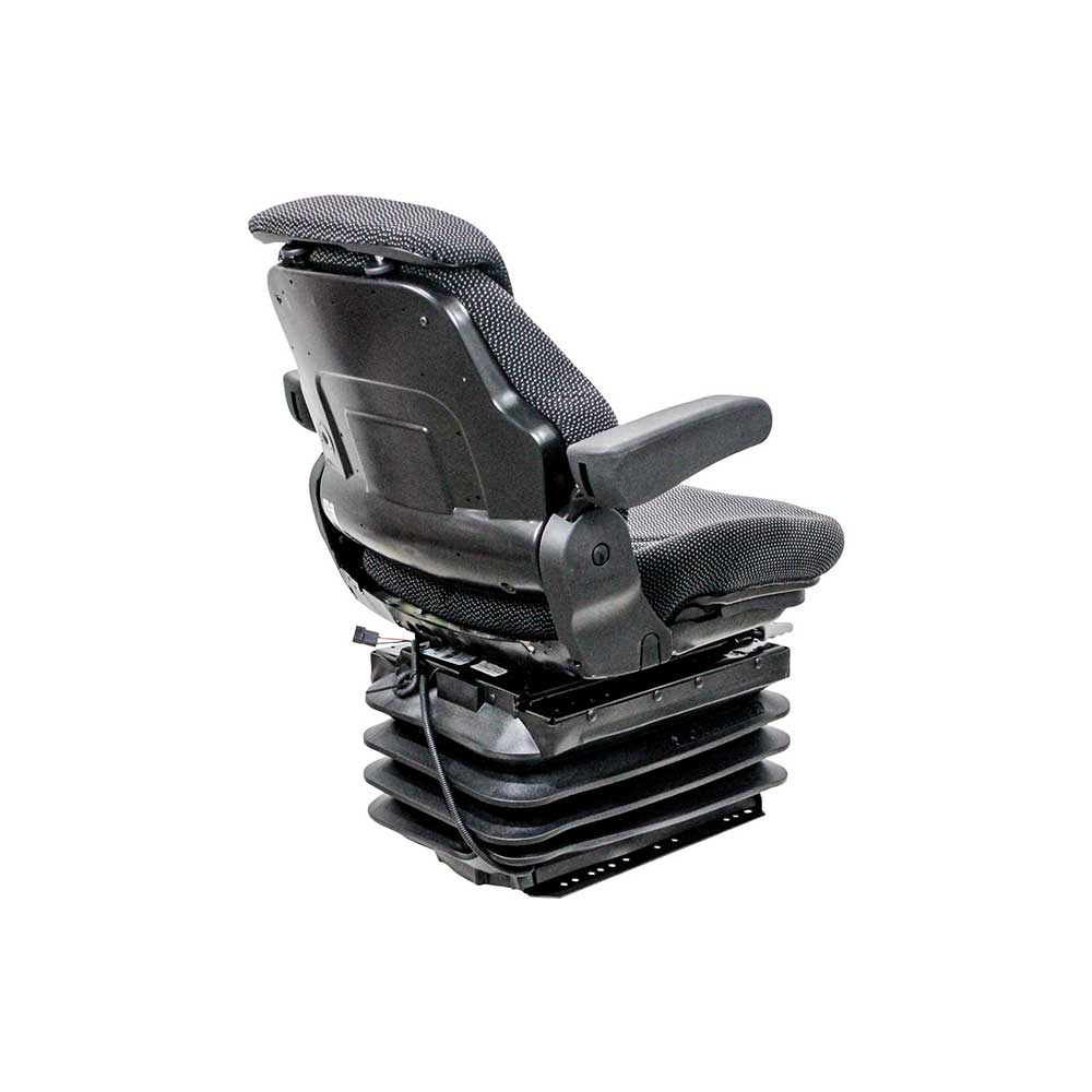 Uni Pro Massey Ferguson Bostrom Flat Floor Series 1057 Air Seat Kit | Black/Gray Fabric