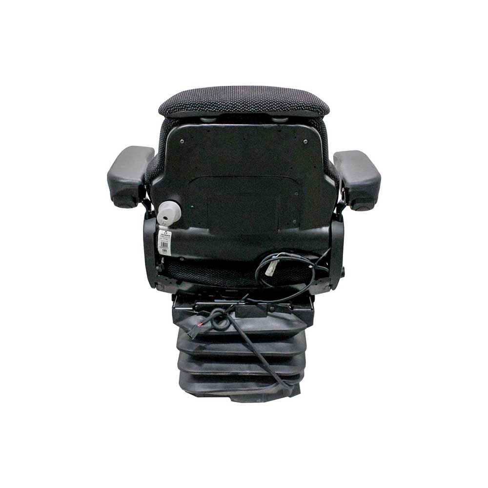 Grammer | MSG95/741 | Seat & Air Suspension Kit | AGCO Allis/White | Black/Gray Fabric | 6722